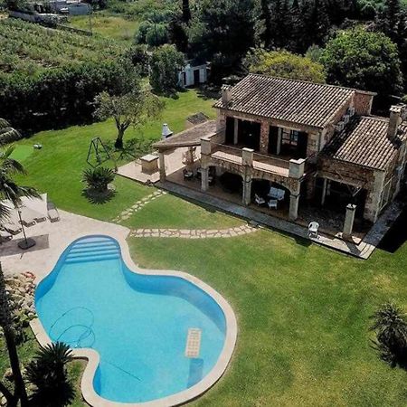 Ciclismo Y Golf Junto A La Playa Finca Son Sant Marti Gran Villa Muro Exterior photo